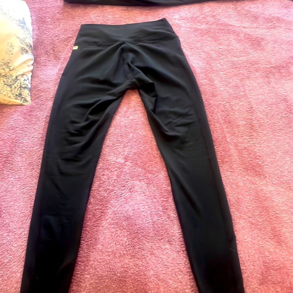 Fabletics black leggings - gently worn. No pockets